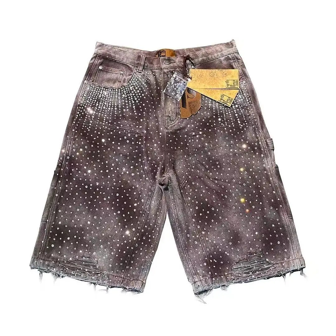 Rhinestone Jorts