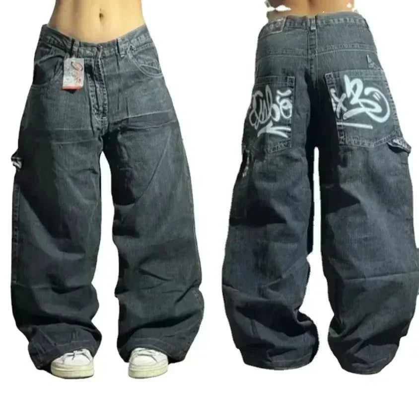 Wide legs Y2K jeans