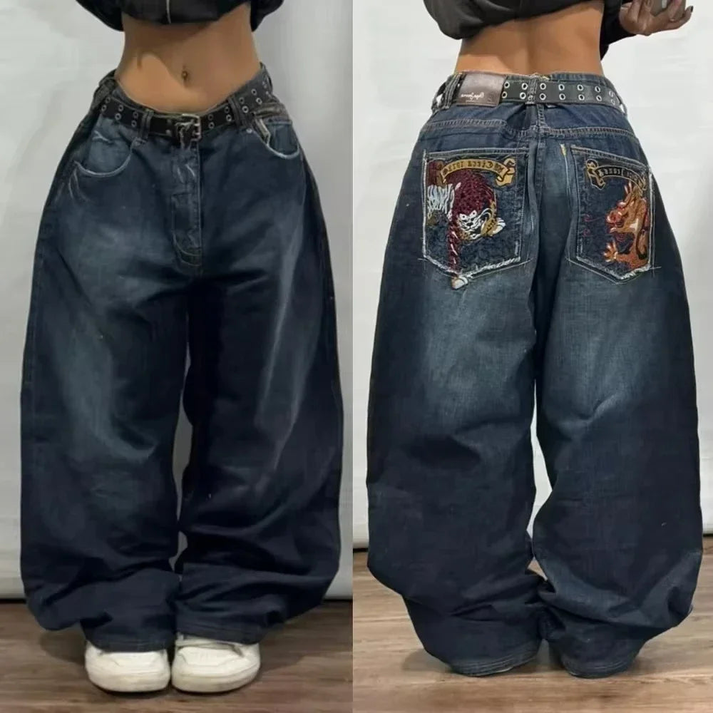 Wide legs Y2K jeans